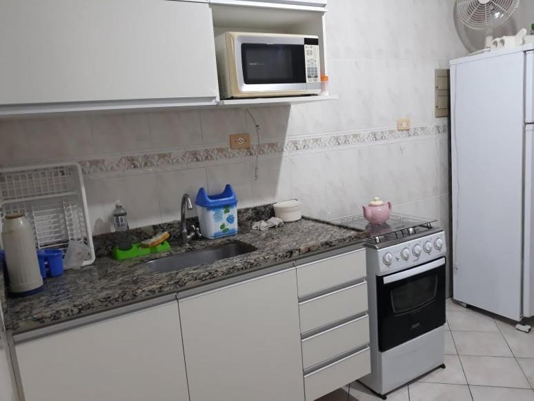 Apto Aconchegante A Uma Quadra Da Praia - Aviacao, Praia Grande - Sp פראייה גראנדה מראה חיצוני תמונה